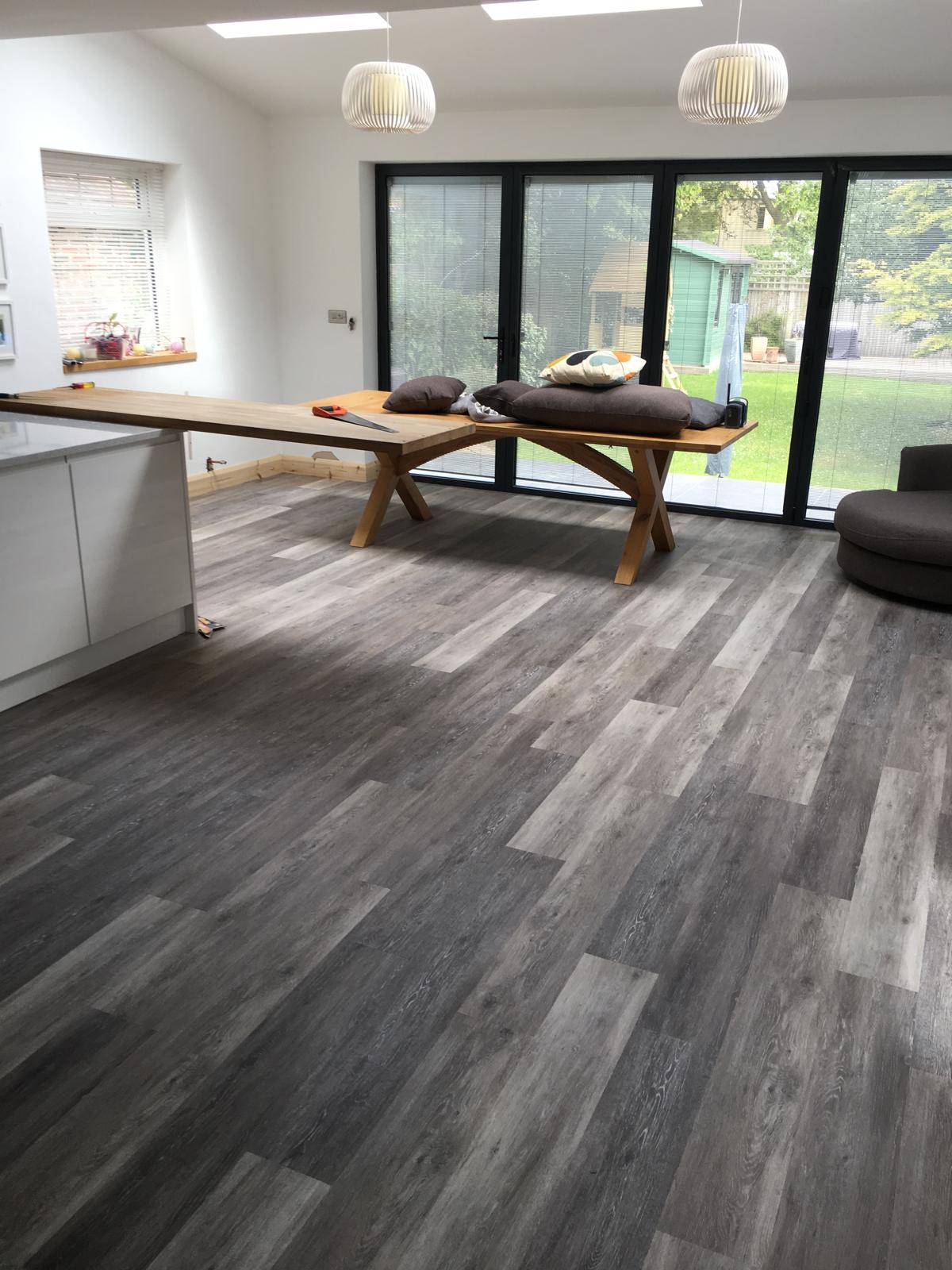 Luxury Vinyl Tiles Flooring Fitted - Worthing, West Sussex