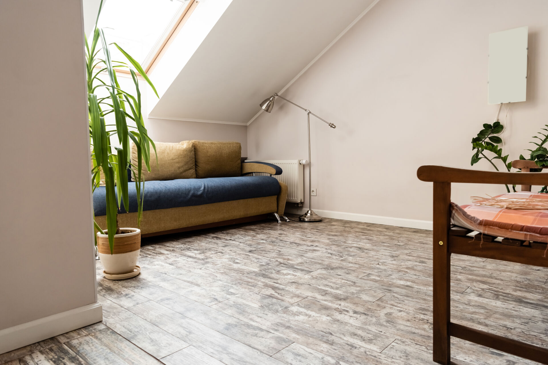 Vinyl Flooring in living room